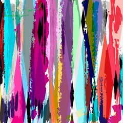 Gardinen abstract background, with strokes, splashes and geometric lines © Kirsten Hinte