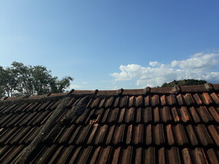 roof and sky