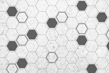 Tapeten Hexagon. © BillionPhotos.com