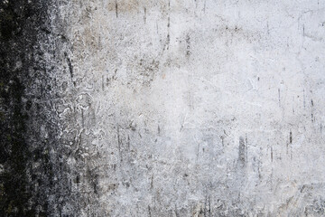 Mottled old white powder wall