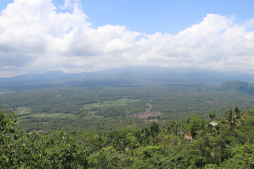 Paysage rural à Bali, Indonésie