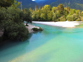 Sotocje Tolminke in Soče / Tolminka and Soča river
