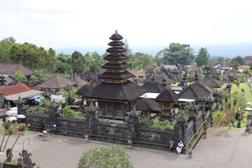 Temple de Besakih à Bali, Indonésie