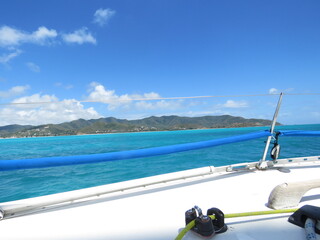 Sailing in The Caribbean