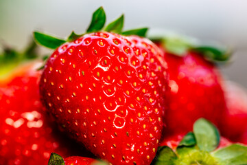 Ripe strawberry