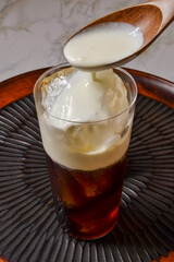 大人気のチーズティー