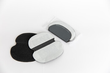 pads for armpits. Strip or pads from sweat for the underarms.How to protect clothes from sweat spot. Safe protection from perspiration on cloth