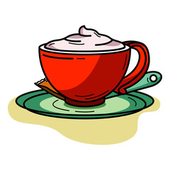 vector illustration of coffee