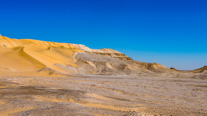 It's Beautiful desert landscape in Egypt