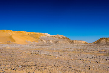It's Beautiful desert landscape in Egypt