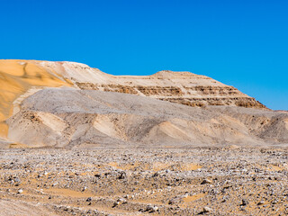 It's Beautiful desert landscape in Egypt