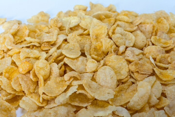 Crunchy corn cereal group, nutritious food