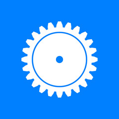 Zahnrad und Hintergrund