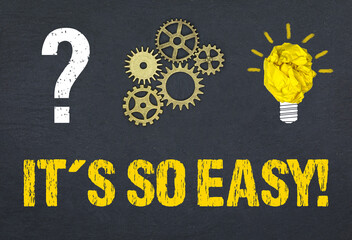 It´s so easy!