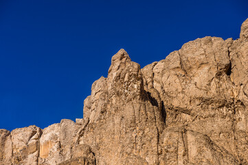 Fototapeta premium It's Rocks near the Hatshepsut temple in Luxor, Egypt