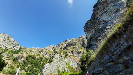 rock in the mountains