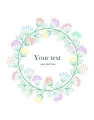 abstract floral background