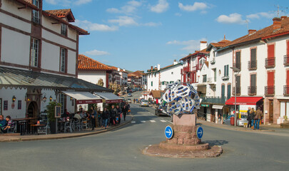 Donibane Garazi from the roundabout