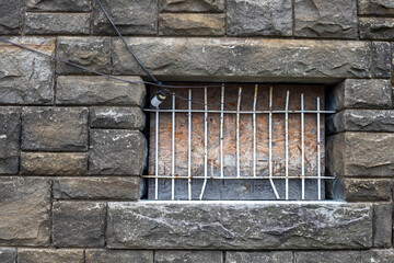 old prison window