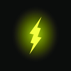 Power Icon, Lightning Power Icon