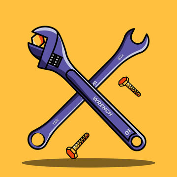Tooling tools vector illustration