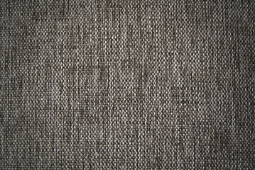 Fototapeta na wymiar Grey Fabric Texture, Background. Gray textile texture with vignette.