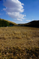 White clouds over the steppes, Eymir, Ankara