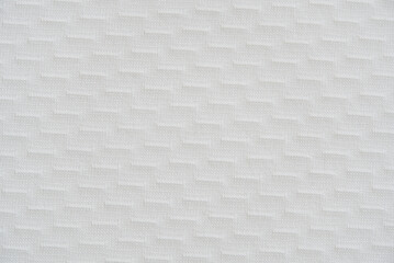 White Fabric Texture, Background. White textile texture close-up.