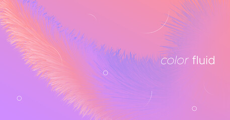 Pastel Wave Fluid. Neon Dynamic Pattern. Vector 