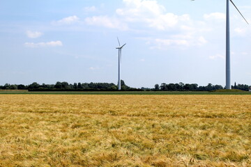 Fototapeta premium wind, energie, kraft, turbine, elektrizität, windmühle, umwelt, alternative, himmel, generator, bauernhof, green, windkraftanlage, feld, erneuerbar, landschaft, ecology, blau, natur, electric, technik