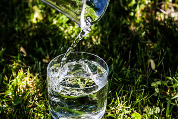 glass of water