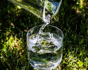 glass of water