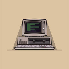 Electronic goods vector illustration