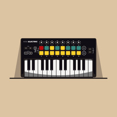 Electronic goods vector illustration