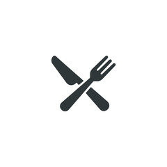 Cutlery and Kitchen Set Icon Design Template