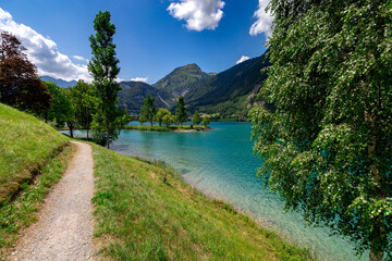 Lungern Old medieval village in the swiss alps.