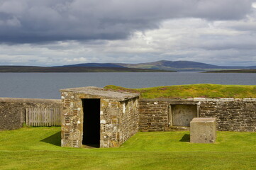 Hackness Battery, Hoy, Orkney Islands, Scotland, UK.