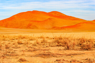 It's Namibia desert, Sossuvlei, Africa.