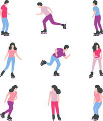 People Skating