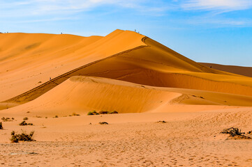 It's Namibia desert, Sossuvlei, Africa.