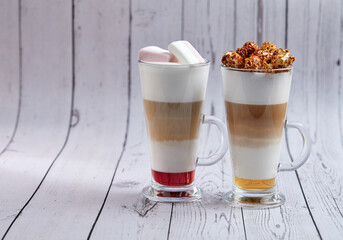 different kinds of coffee drink