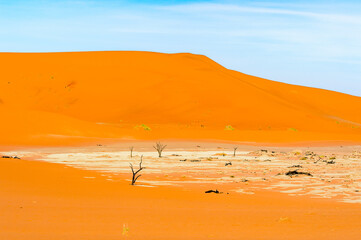 It's Namibia desert, Sossuvlei, Africa.