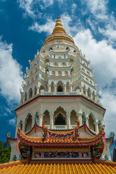 The Pagoda in Kek Lok Si Temple, George Town, Penang, Malaysia