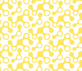 Repeat Linear Vector Biological Repetition Texture. Seamless Black Graphic Round Decoration Pattern. Continuous Vintage Circle 