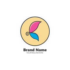 Obraz premium butterfly illustration vector design