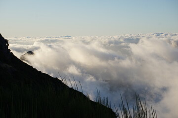 Madeira mountains, trekking to Pico Ruivo, Vereda PR 1.2