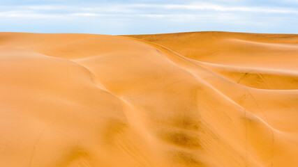 It's Spectacular view of the Sand dunes at the Namib-Naukluft National Park, Namibia