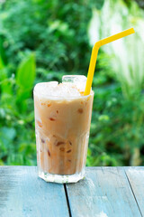 Thai Ice Tea on the table