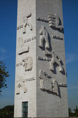 Sao Paulo/Brazil: obelisk of ibirapuera park