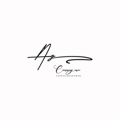 AZ initials signature logo. Handwriting logo vector templates. Hand drawn Calligraphy lettering Vector illustration.